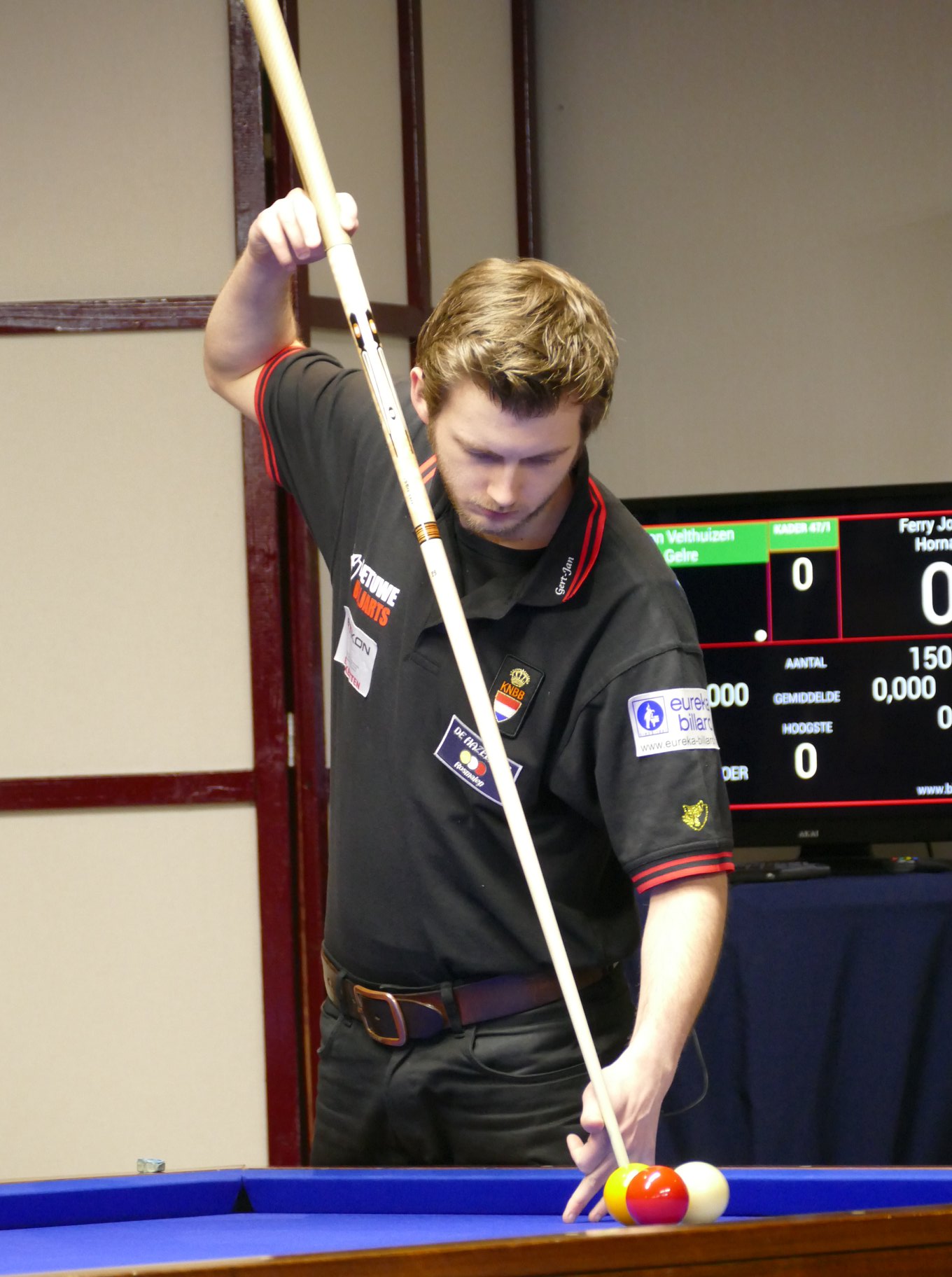 GertJan Veldhuizen wint NK Kader 47/1 KNBB